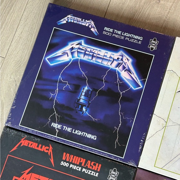 METALLICA ALBUM COVER PUZZLES! - Picture 2 of 8